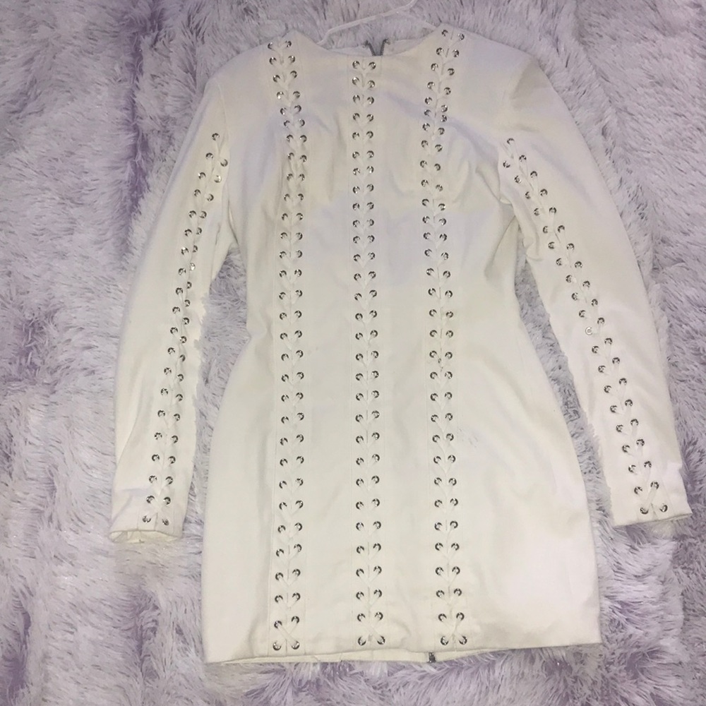 House of CB London white dress.